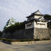 名古屋城西之丸からの眺望景観の写真