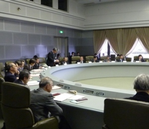 緑の審議会の会議状況です